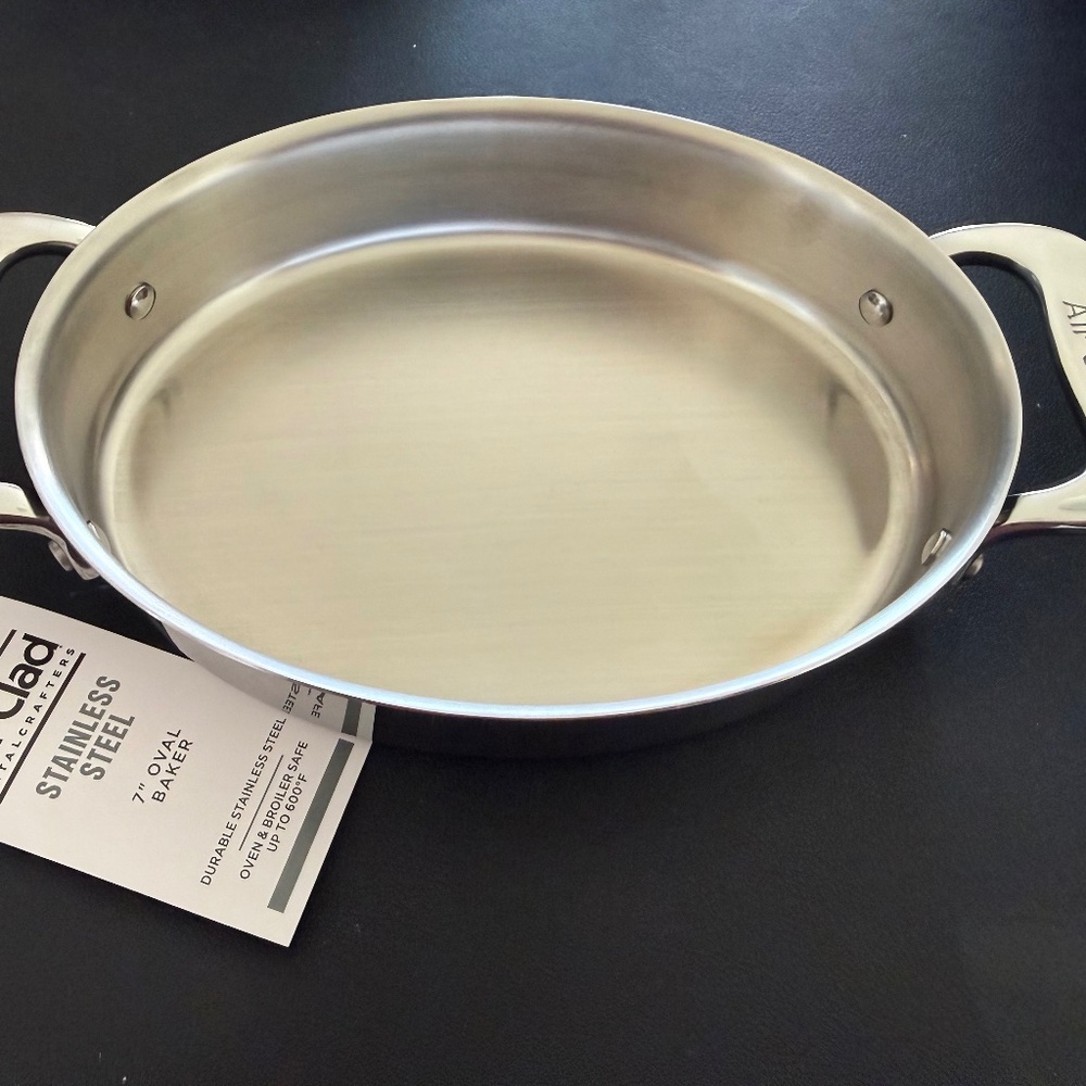 All-Clad 7” Oval Baker Stainless Steel
